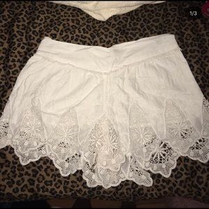 Lace shorts